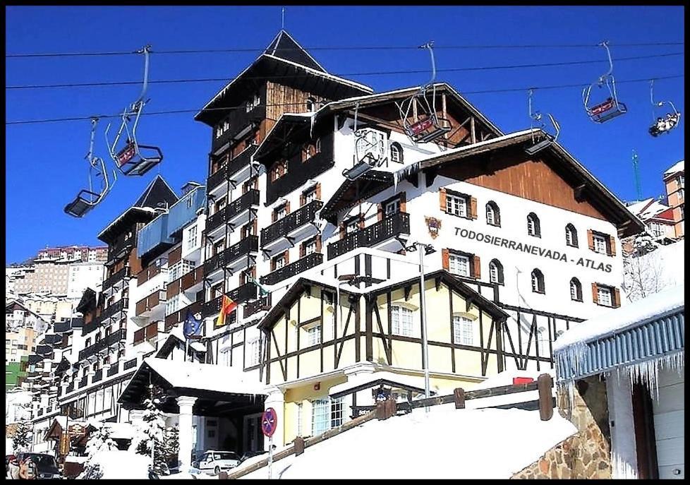 Todosierranevada Zona Baja - Edificio Atlas - Vistas A La Montana - Junto A Los Telecabinas Сьерра-Невада Экстерьер фото